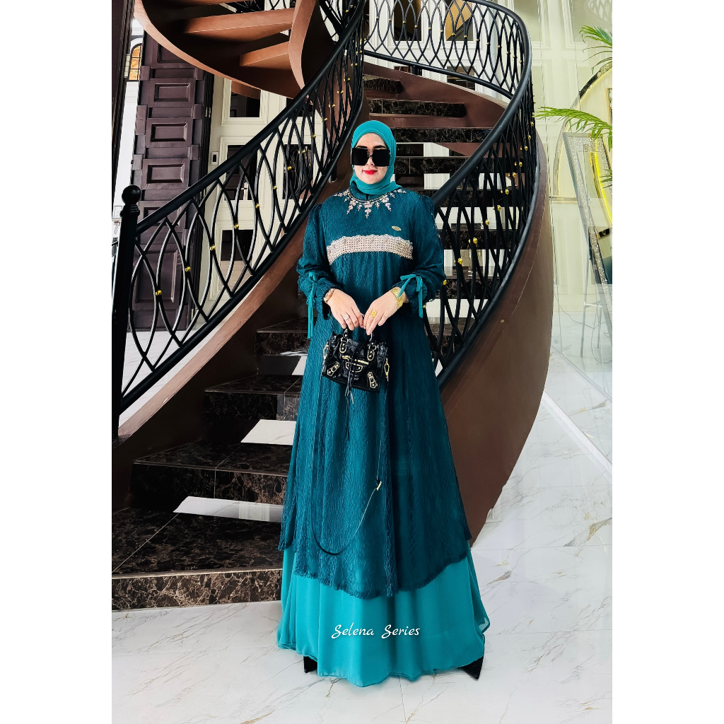 new selena series gamis set setraf