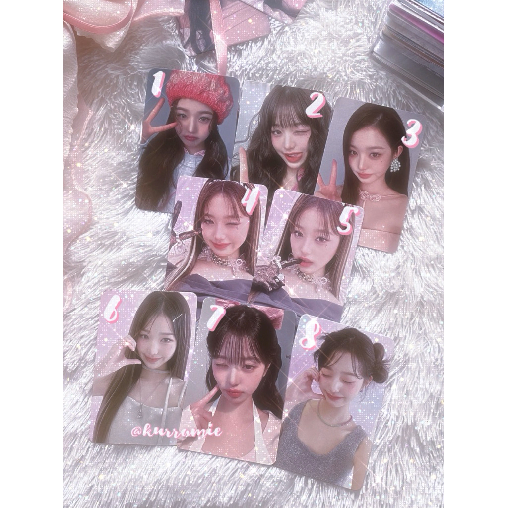 𓍯𓂃𓏧 𐙚 ̊ (clearance sale) all about official wonyoung photocard pc coquette ballet album after like m