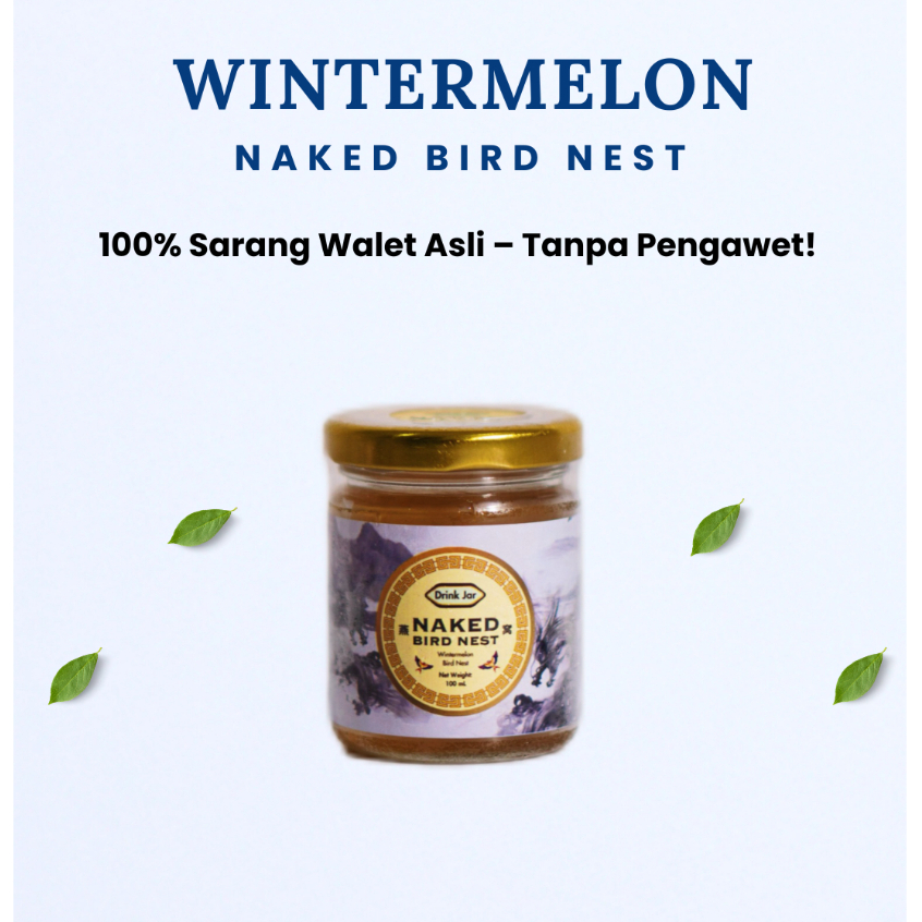 

Wintermelon Bird’s Nest – Sarang Burung Walet Asli dengan Wintermelon (80% birdnest) - Minuman Kesehatan Tanpa Pengawet