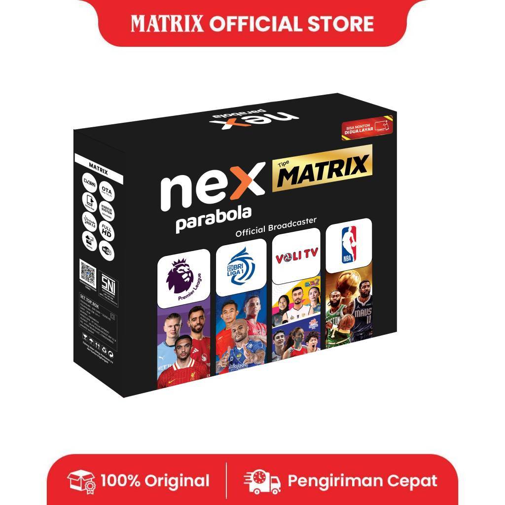 Nex Parabola Matrix - Receiver HD Gratis Nonton