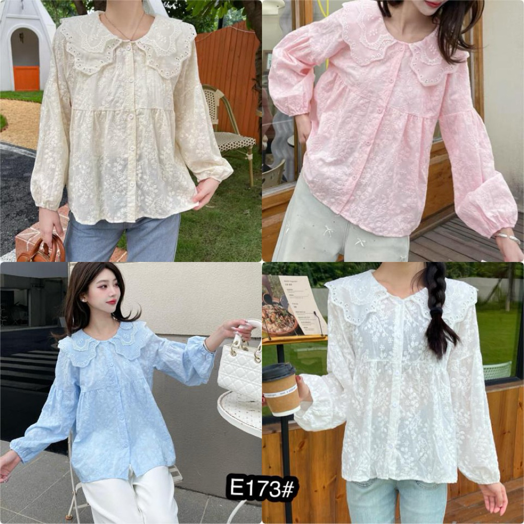 kemeja katun alfayet/ kemeja viral/ kemeja anak muda/ blus murah/ kemeja bangkok/