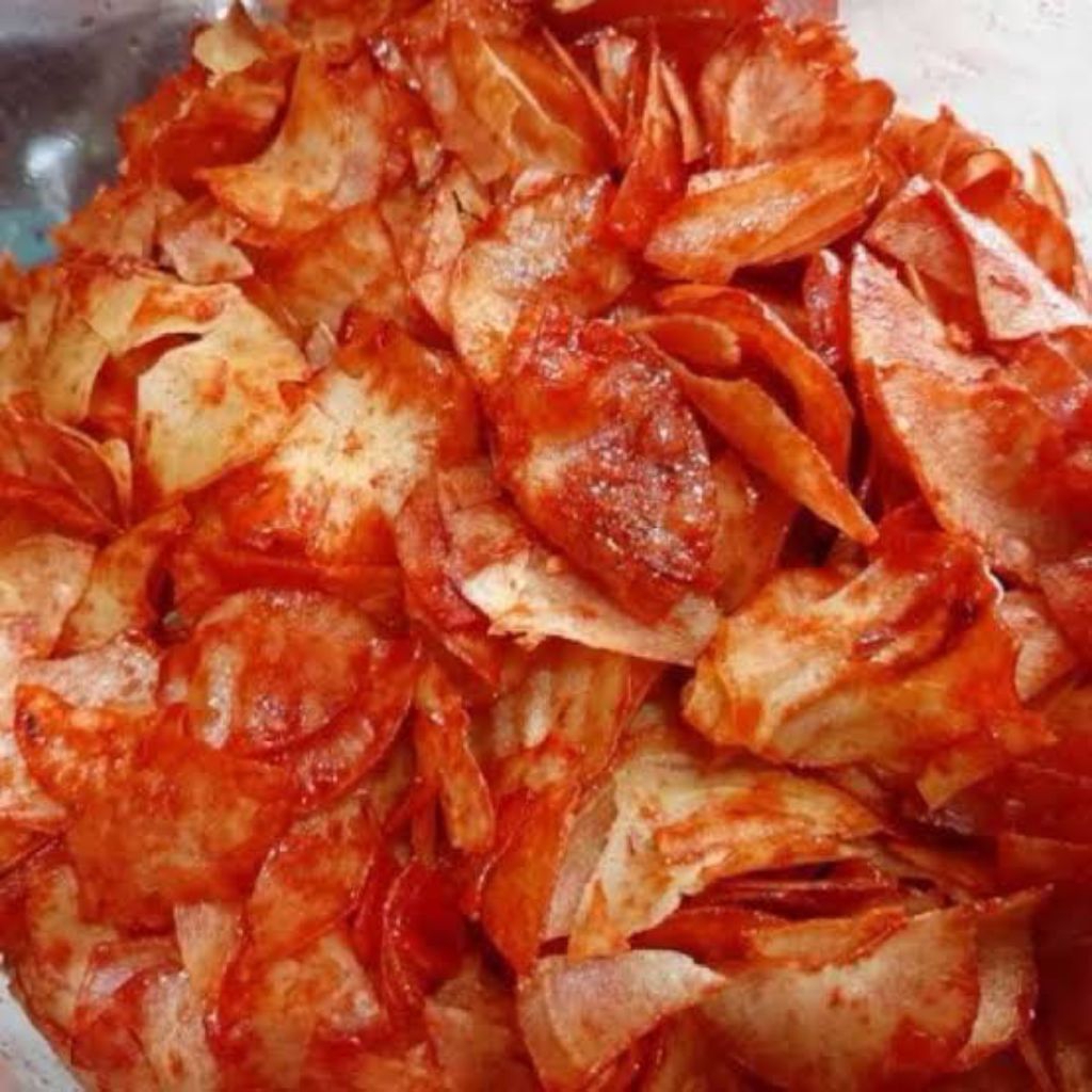 

balado keripik singkong khas Padang 250gram