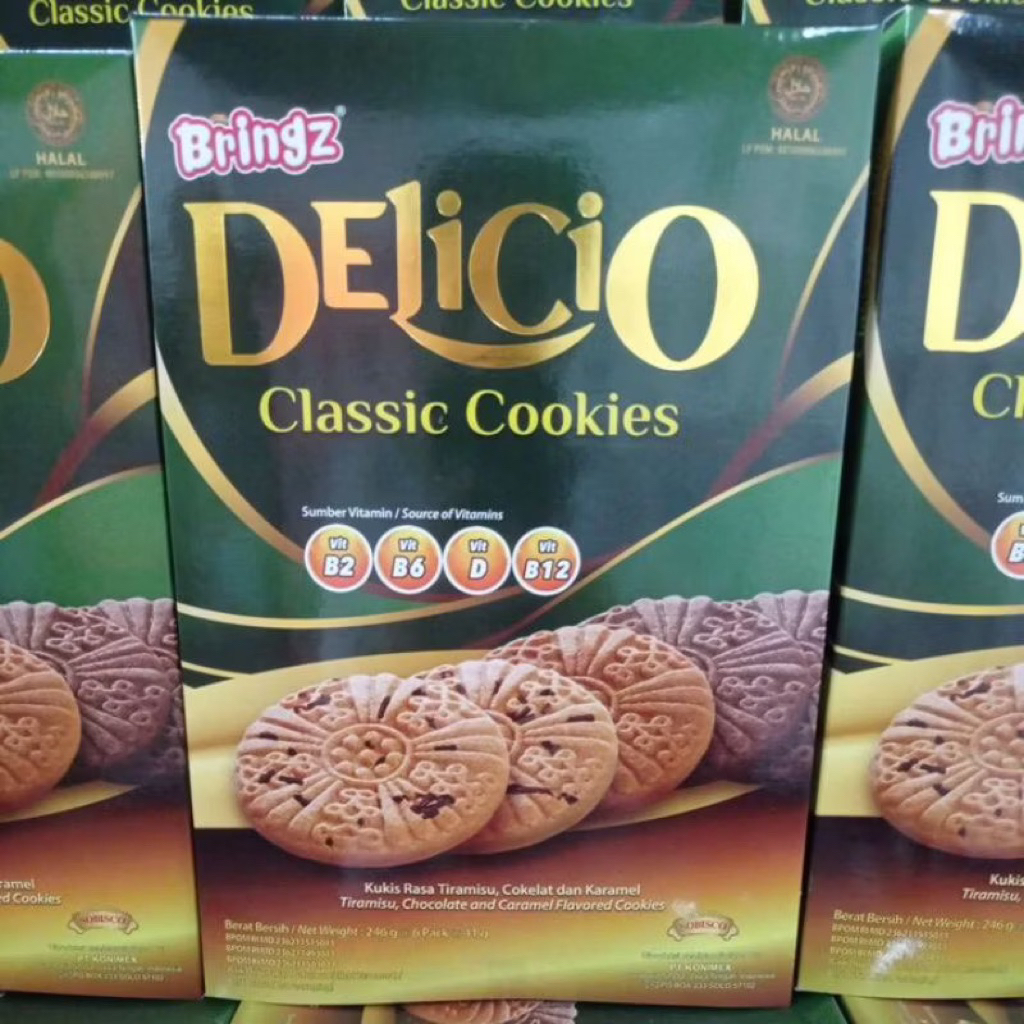 

DELICIO CLASSIC COOKIES CHOCO MANIA 246g