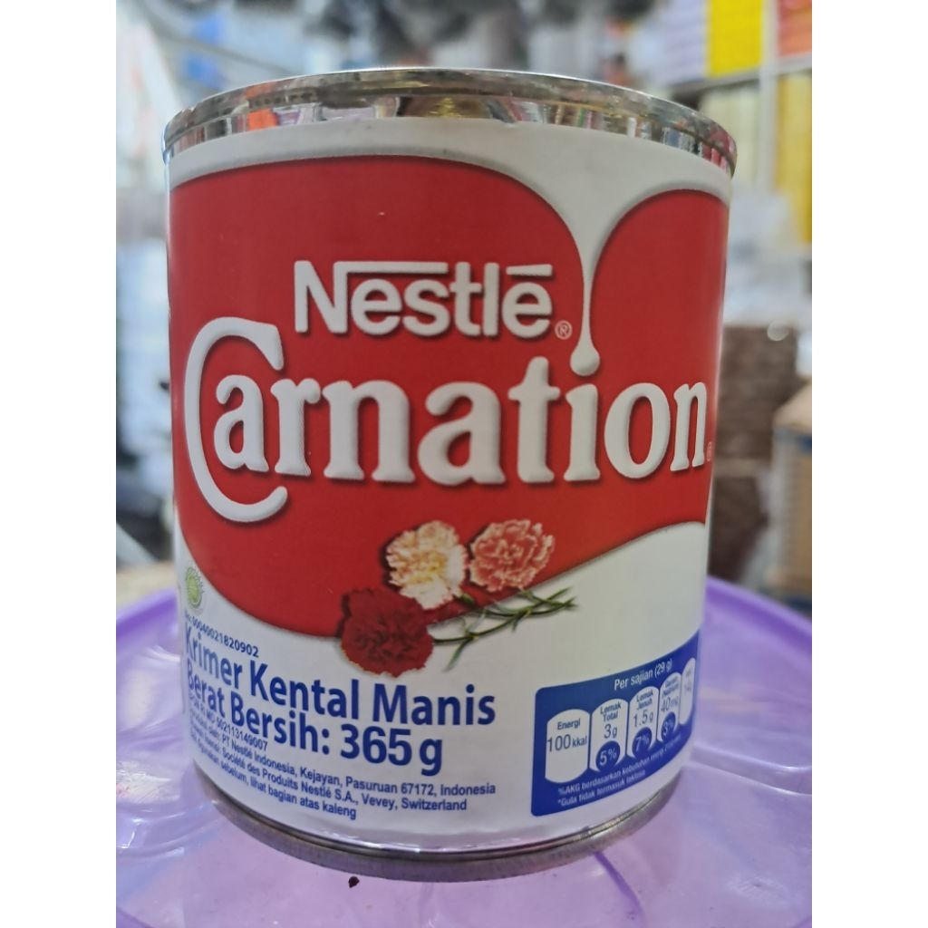 

susu carnation kental manis kaleng 365 gram