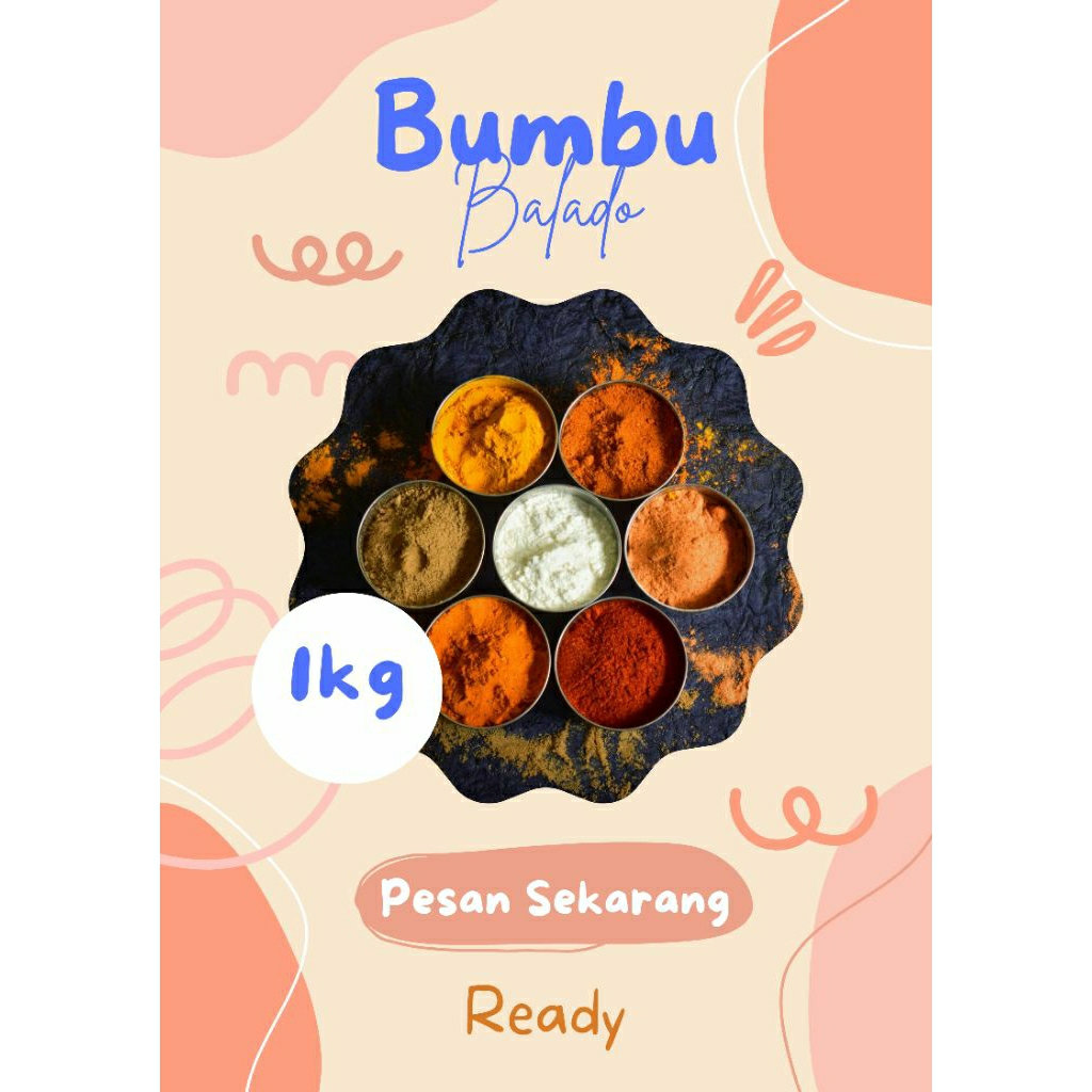 

Bumbu balado tabur murah kemasan 1kg