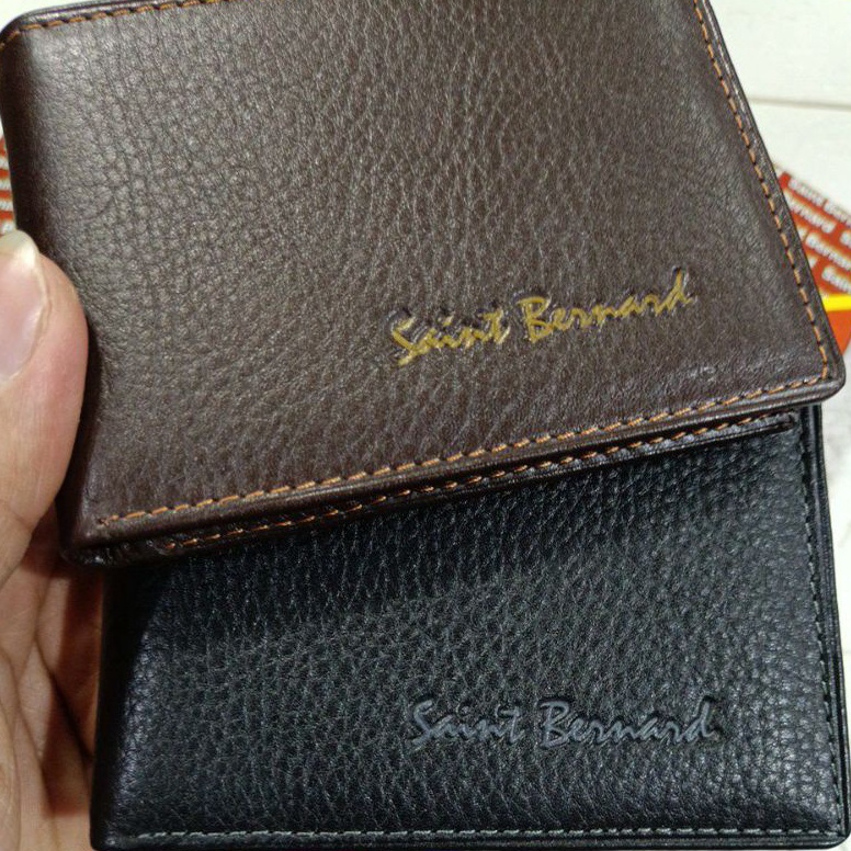 Dompet Kulit Lipat Pria Mini Saint Bernard SB 1186  Dompet Kulit Mini Pas Uang Pria Wanita KODE P7S7