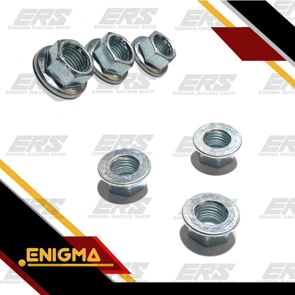 Mur Flange Nut Flange M10 Kunci 14