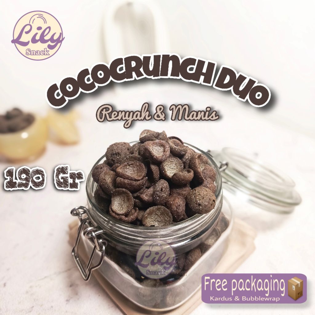 

Sereal Coklat Chococrunch Duo 190 Gram