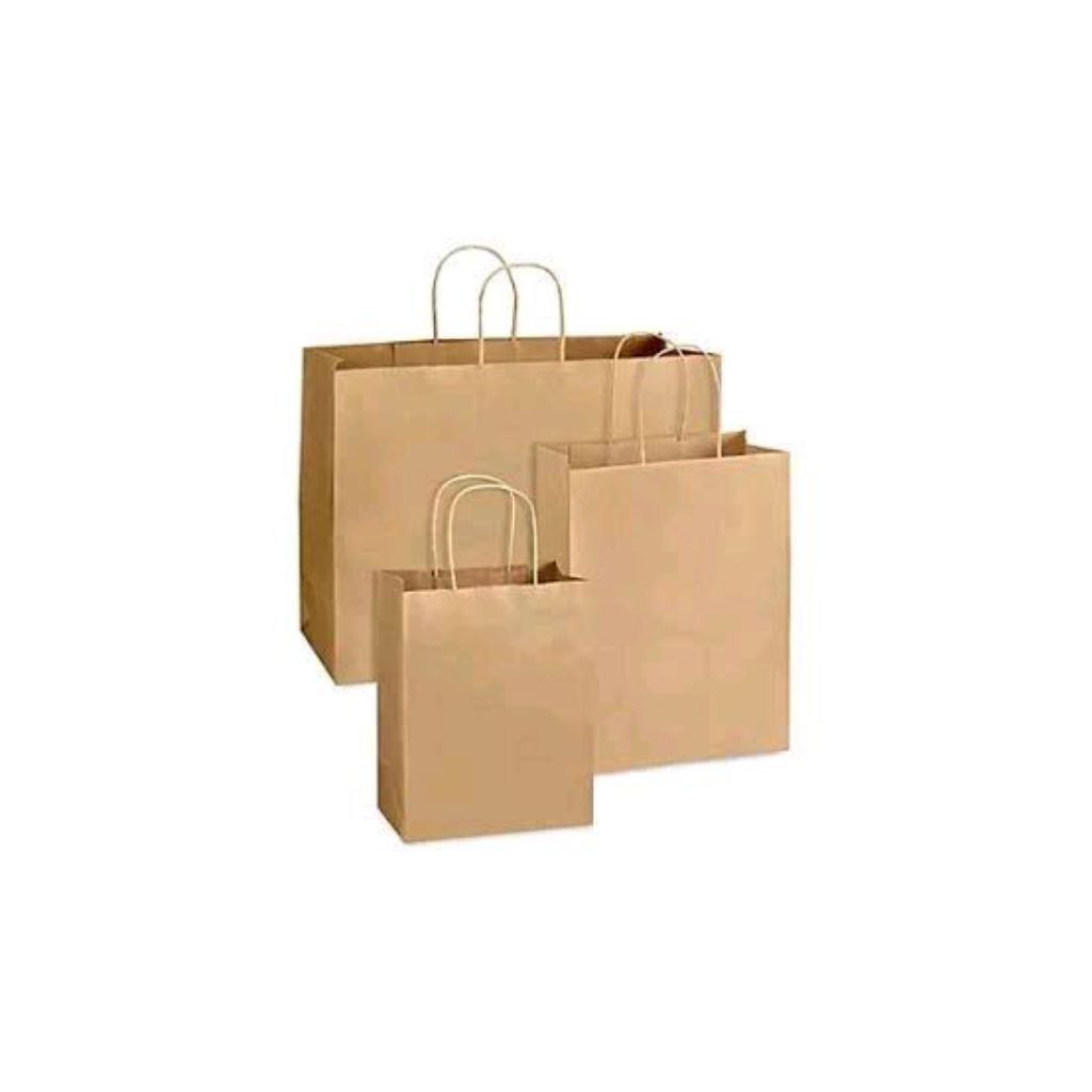 

S (S52) PAPER BAG POLOS BESAR/ PEMBUNGKUS KADO