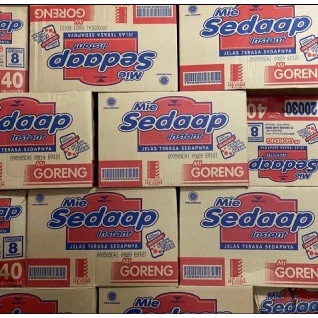 

MIE SEDAP GORENG 1 KARTON ISI 40 PCS