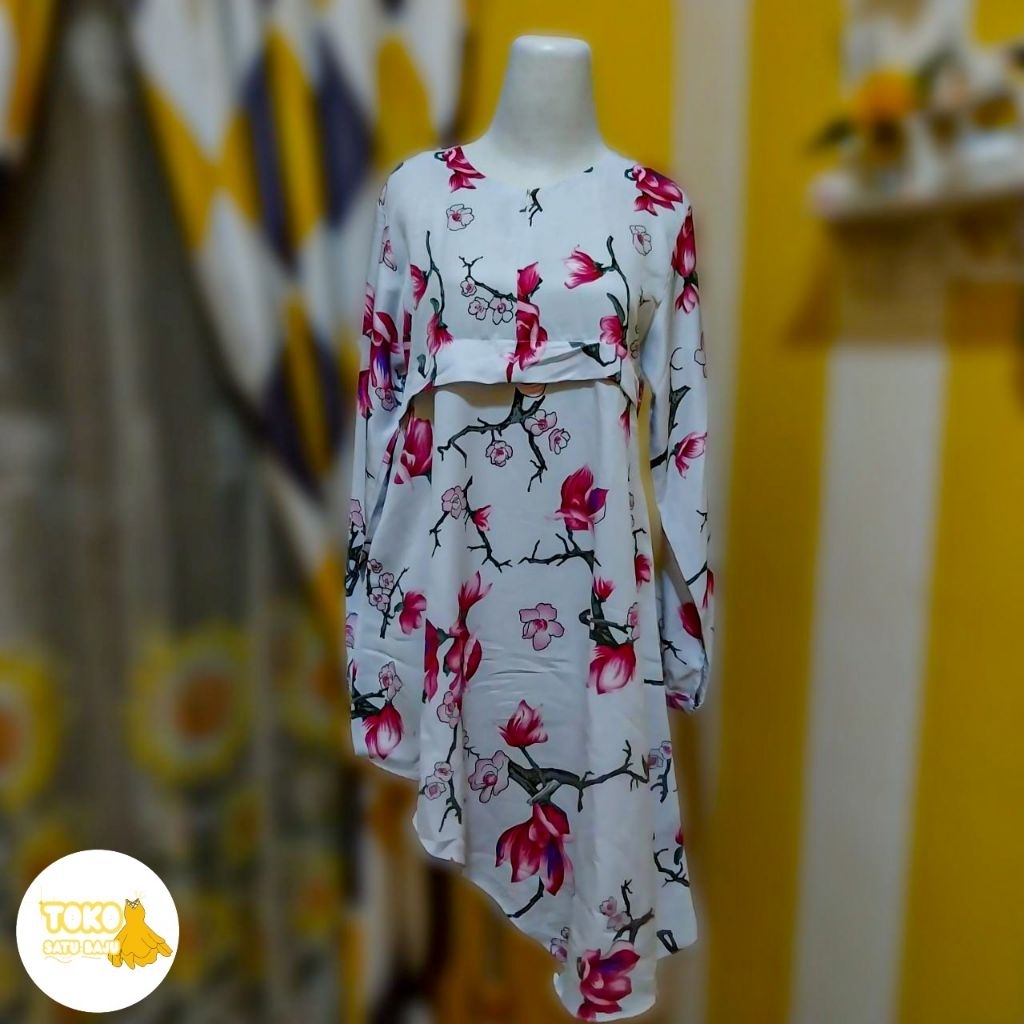 Tunik bunga bunga