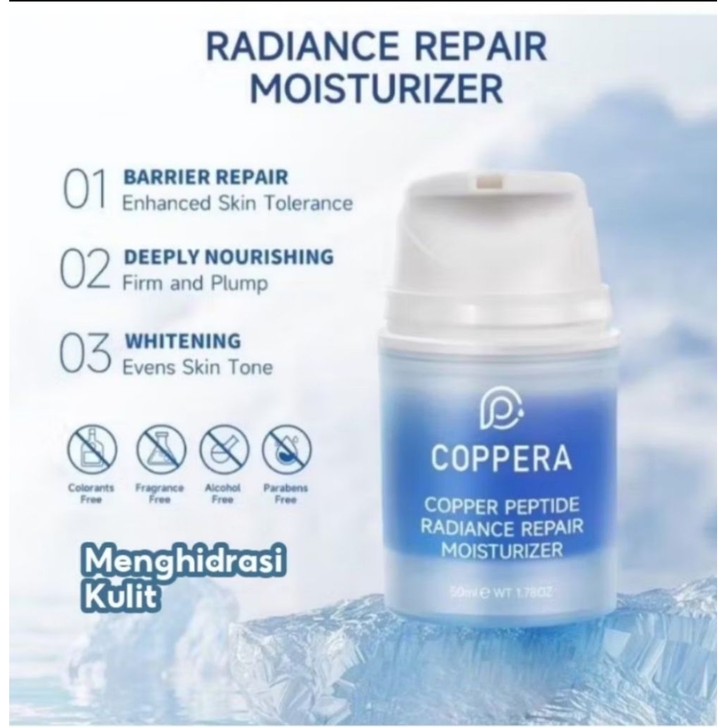 Coppera Copper peptide moisturizer 50ml