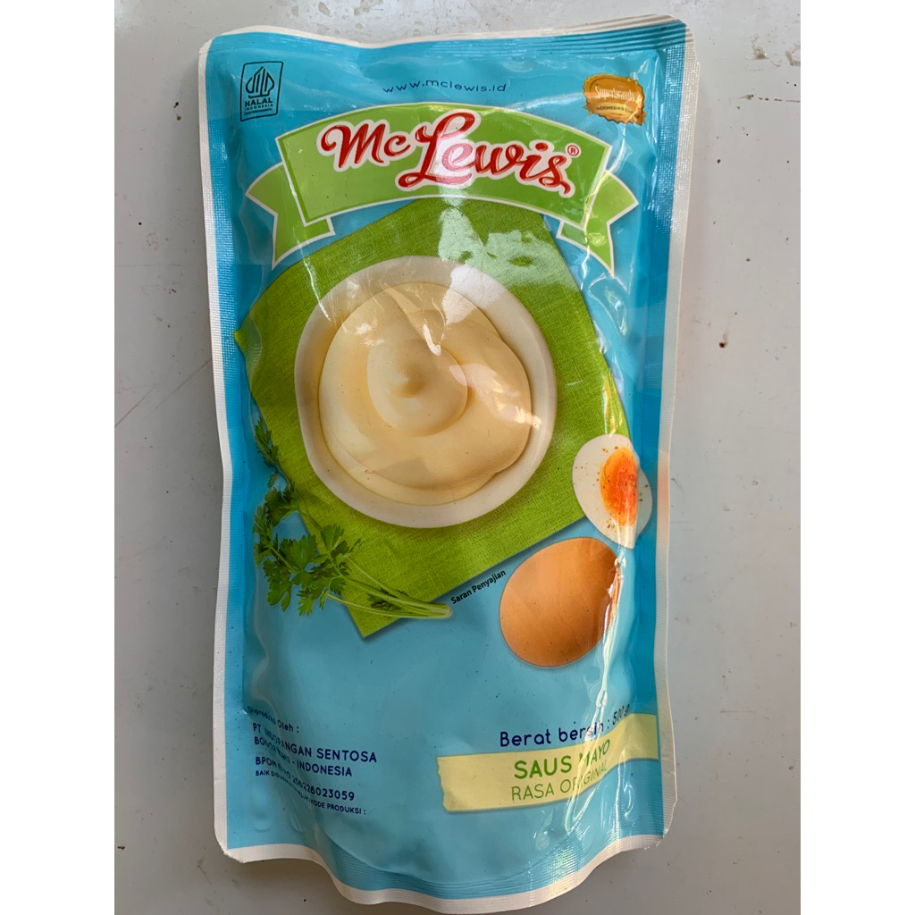 

Mc Lewis Mayonaise Original Saus Mayo 500 gram
