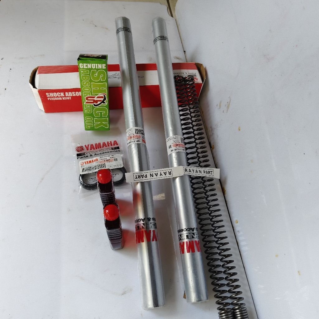 Shock depan Scorpio Z shock depan Scorpio Z silsok & olisok & persok shock depan Scorpio Z komplit