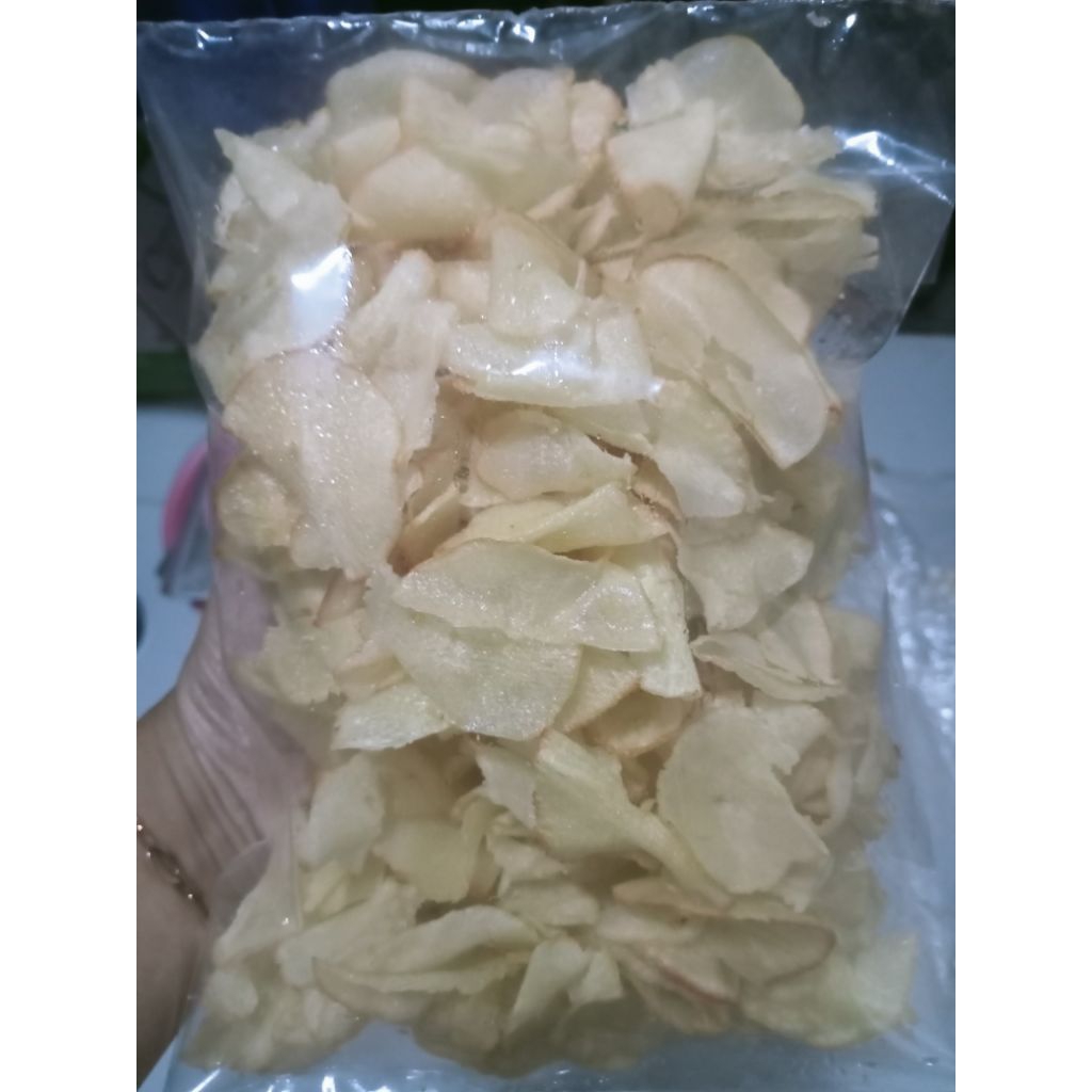 

kripik singkong gurih ory rasa bawang putih isi 500g