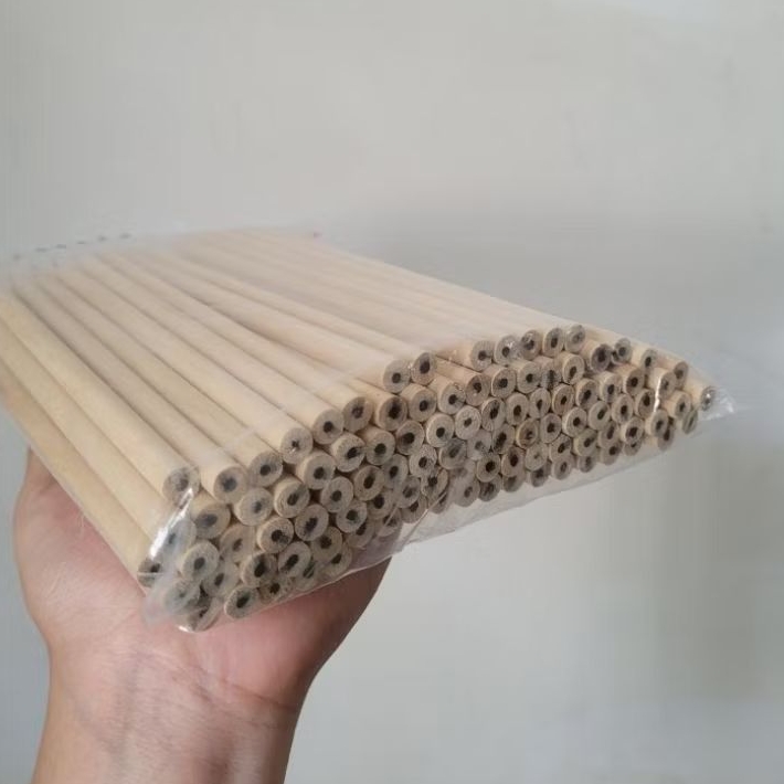 

Pensil Hotel Bulat Polos Serut Murah - 100 pcs