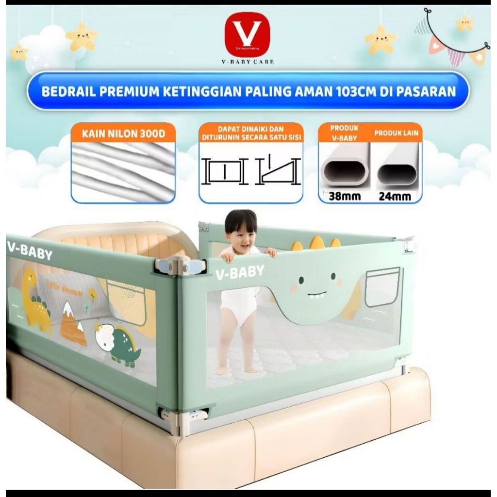 preloved pagar pembatas kasur