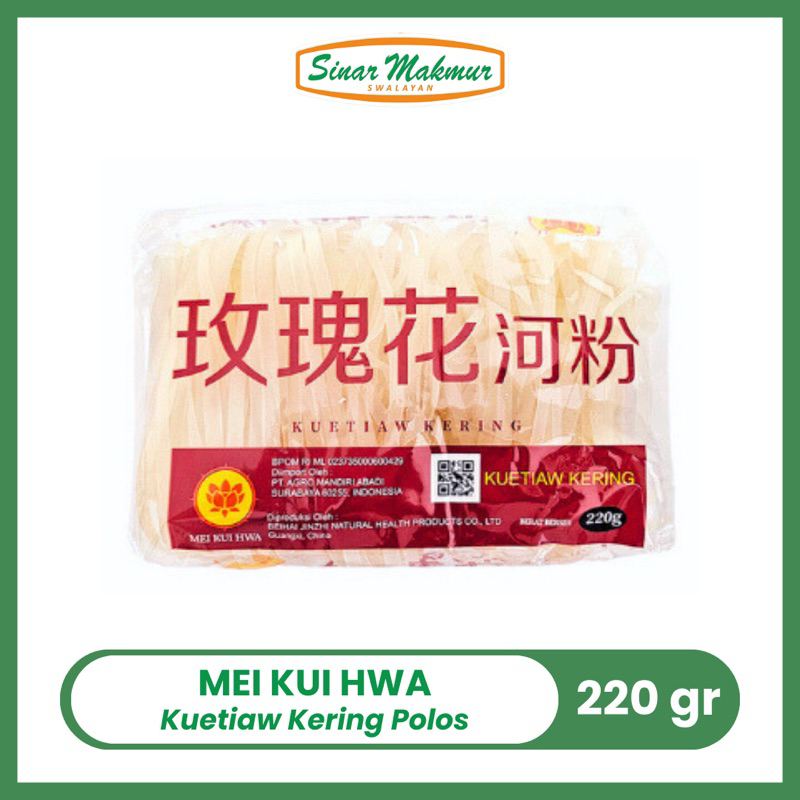 

kwetiau Kering Polos Mei Kui Hwa/Mili FYF Herice 220gr