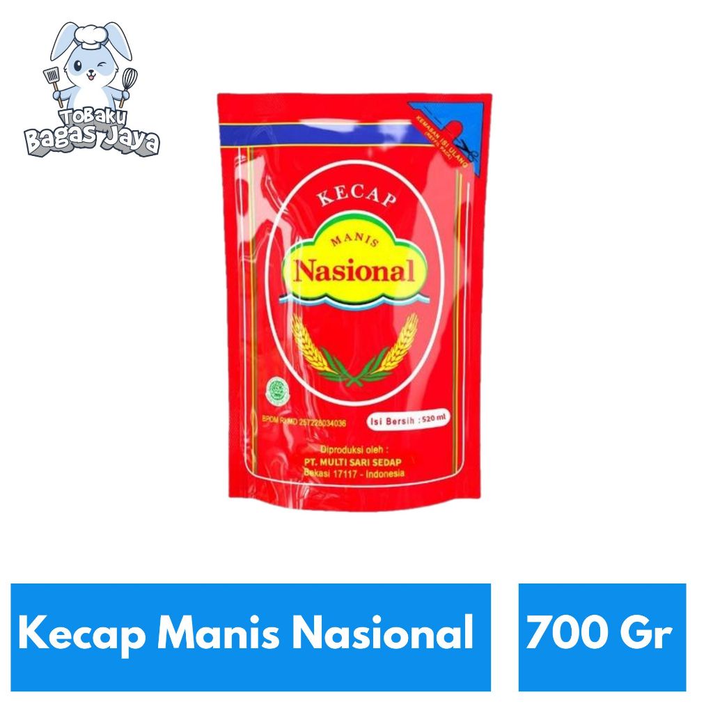 

kecap Manis Nasional Kemasan Pouch 700 Gram