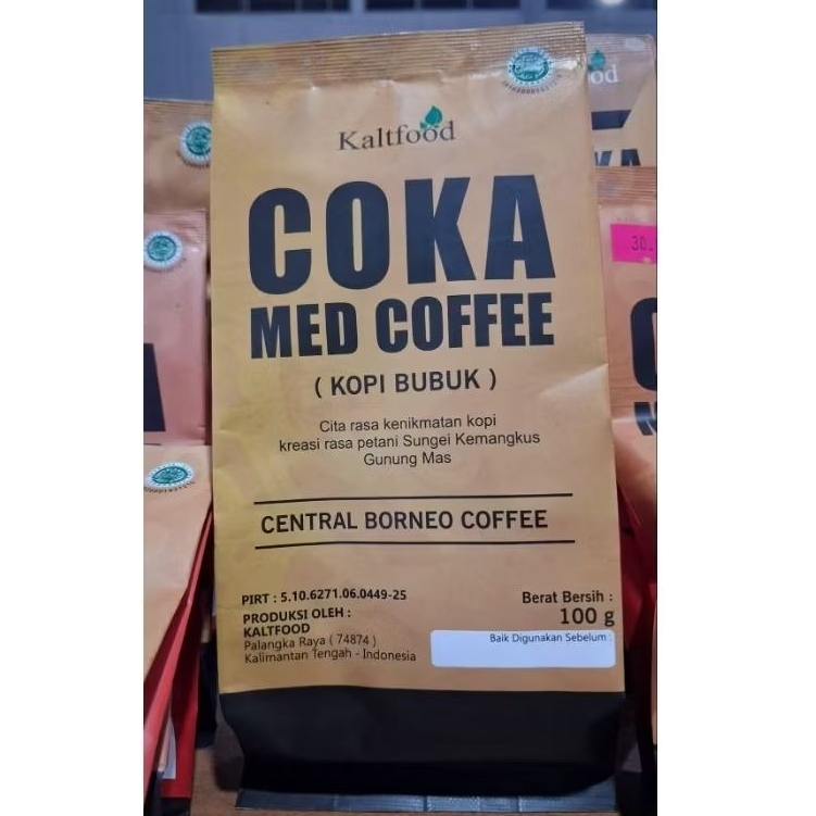 

Coka Med Coffee (Kopi Tubruk Excelsa 70% : Robusta 30%