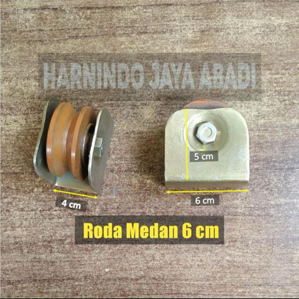 Roda Pagar Medan Siku 6cm / Roda Pagar Siku 6cm / Roda Pagar Berkualitas