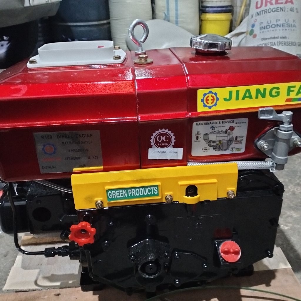 engine diesel jiangfa/dong hai R180 8pk mesin solar jiang fa/dong hai