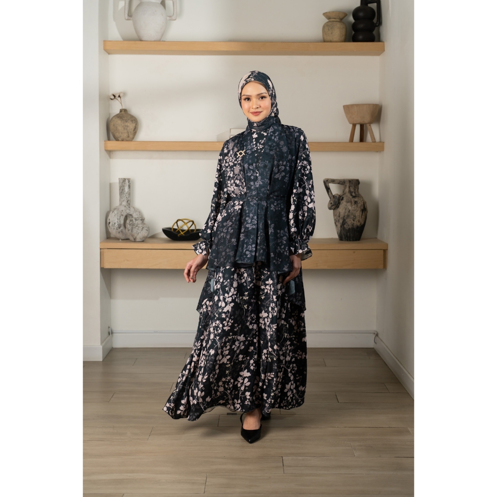 Klamby - Siara Dress Set Aurora Black