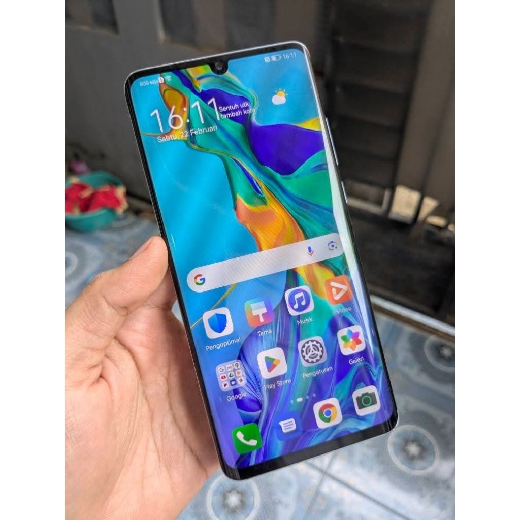 LCD huawei p30 pro copotan