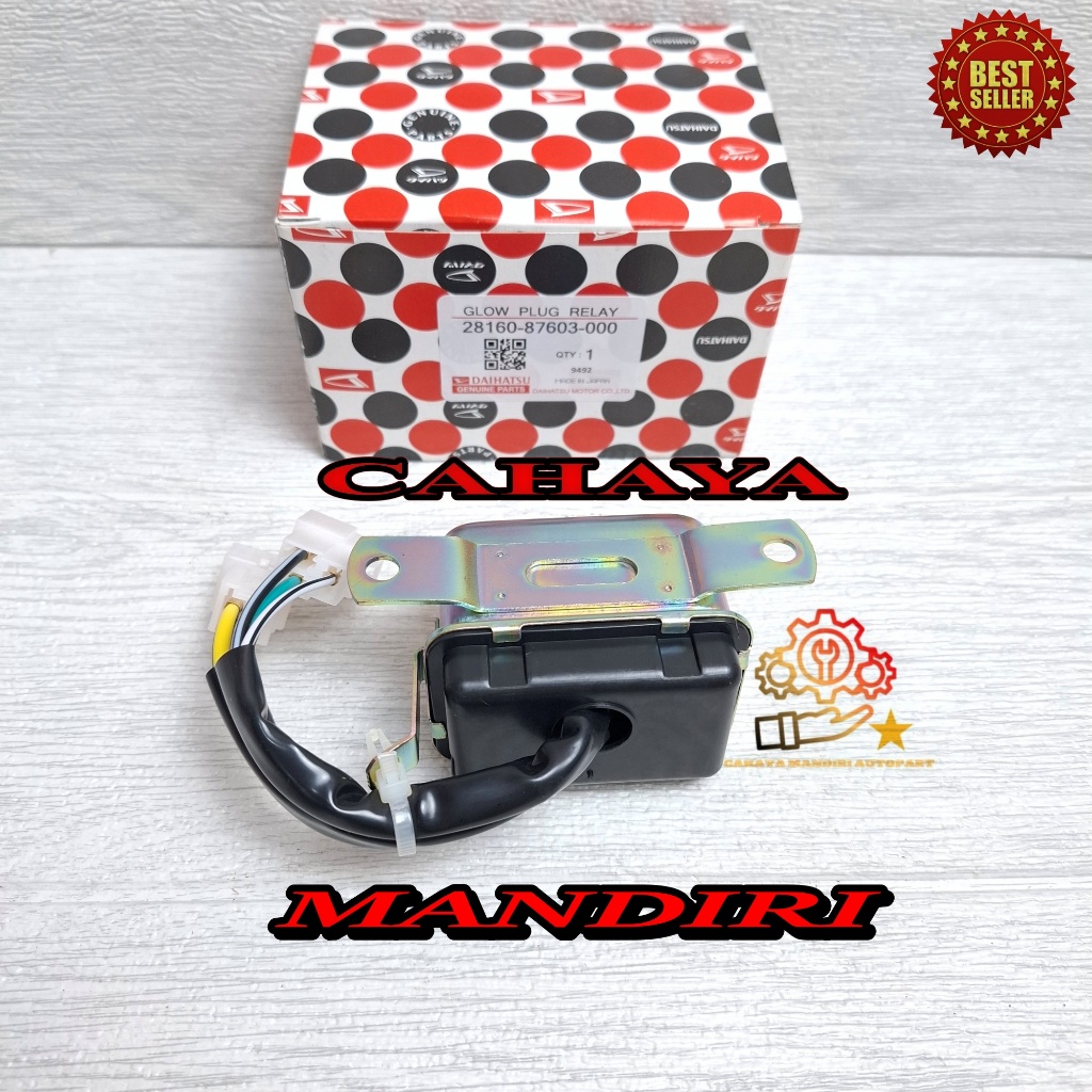 RELAY PEMANAS RELAY GLOW PLUG DAIHATSU F70 TAFT GT HILINE ROCKY