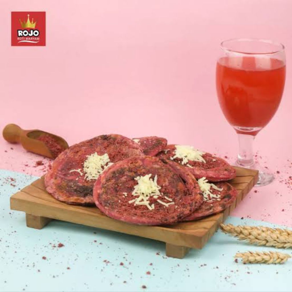 

Roti Maryam / Canai ROJO rasa redvelvet isi 10 pcs