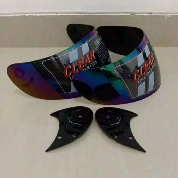 Kaca helm/ visor helm full face BMC MDS GM TRX standar Honda (gratis rachet helm)