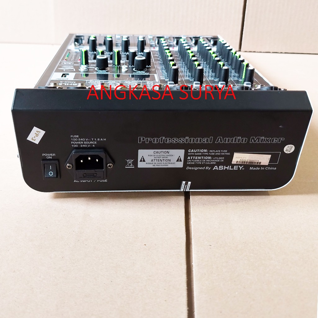 Keka'Store Mixer Ashley Mdx 4 Original / Mixer Audio 4 Channel Ashley Mdx4 Original Effect Reverb