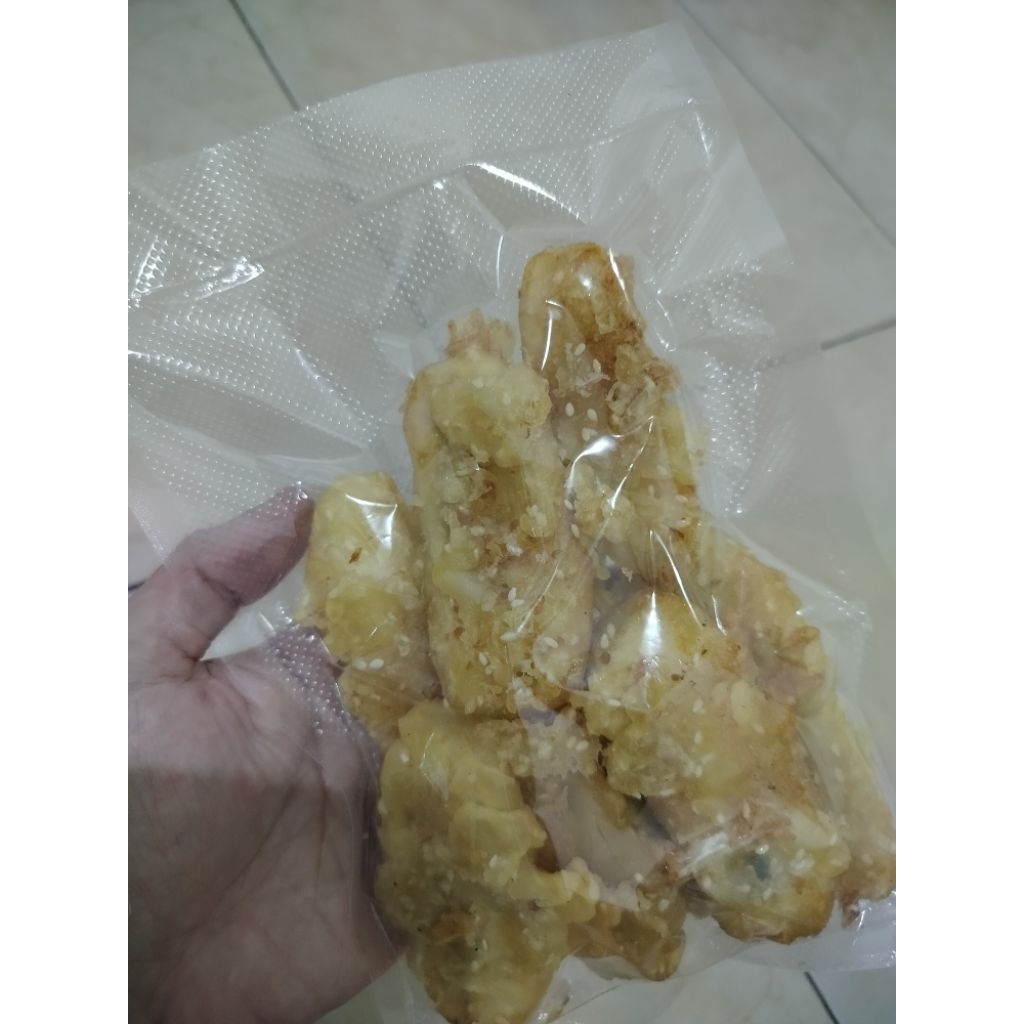 

Pisang goreng wijen frozen krispy