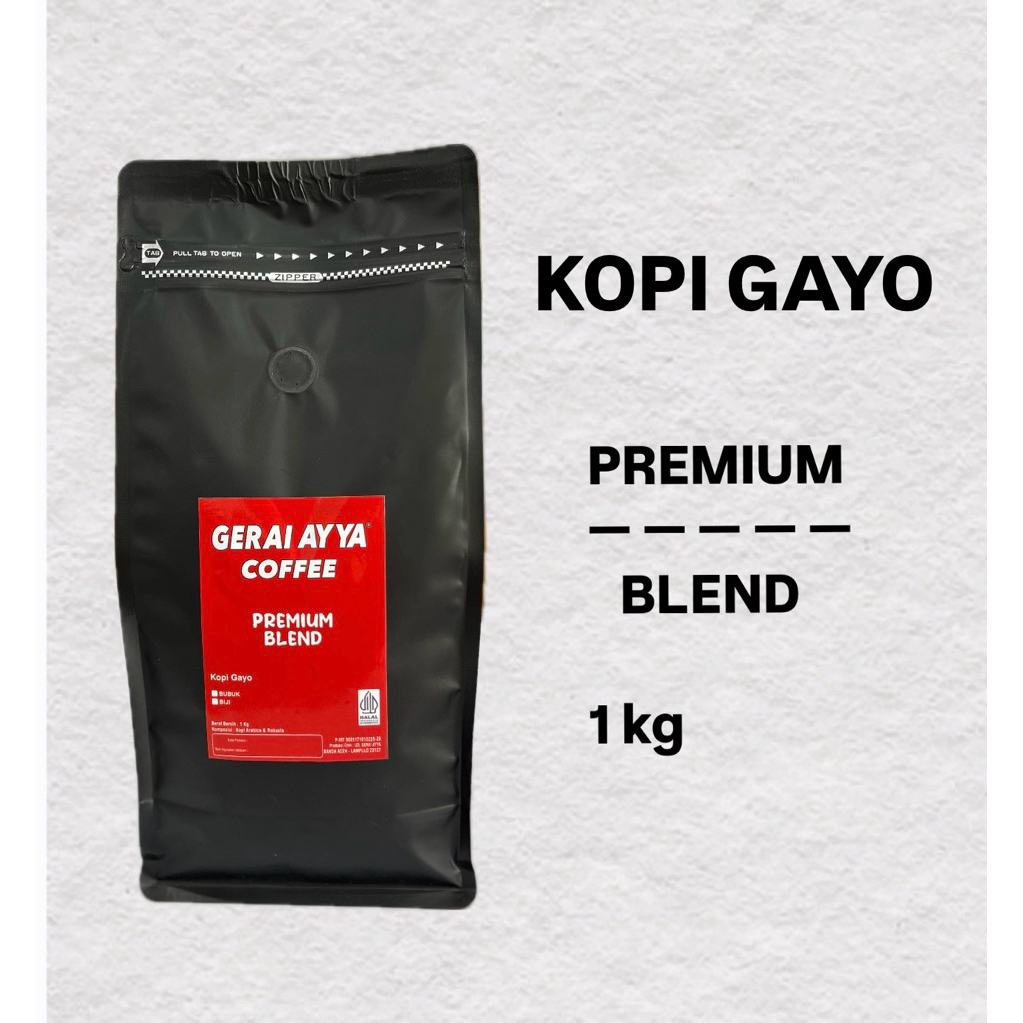 

KOPI PREMIUM BLEND 1 kg ACEH GAYO ( ESPRESSO BASE )