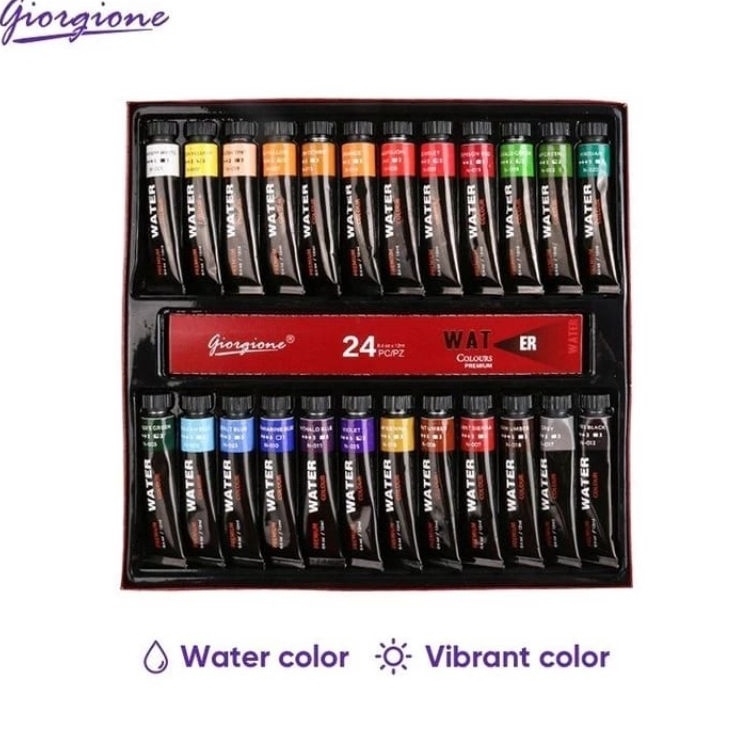 

KODE A3U Giorgione Cat Akrilik Set 1224 Warna Ukuran 12mlbotol