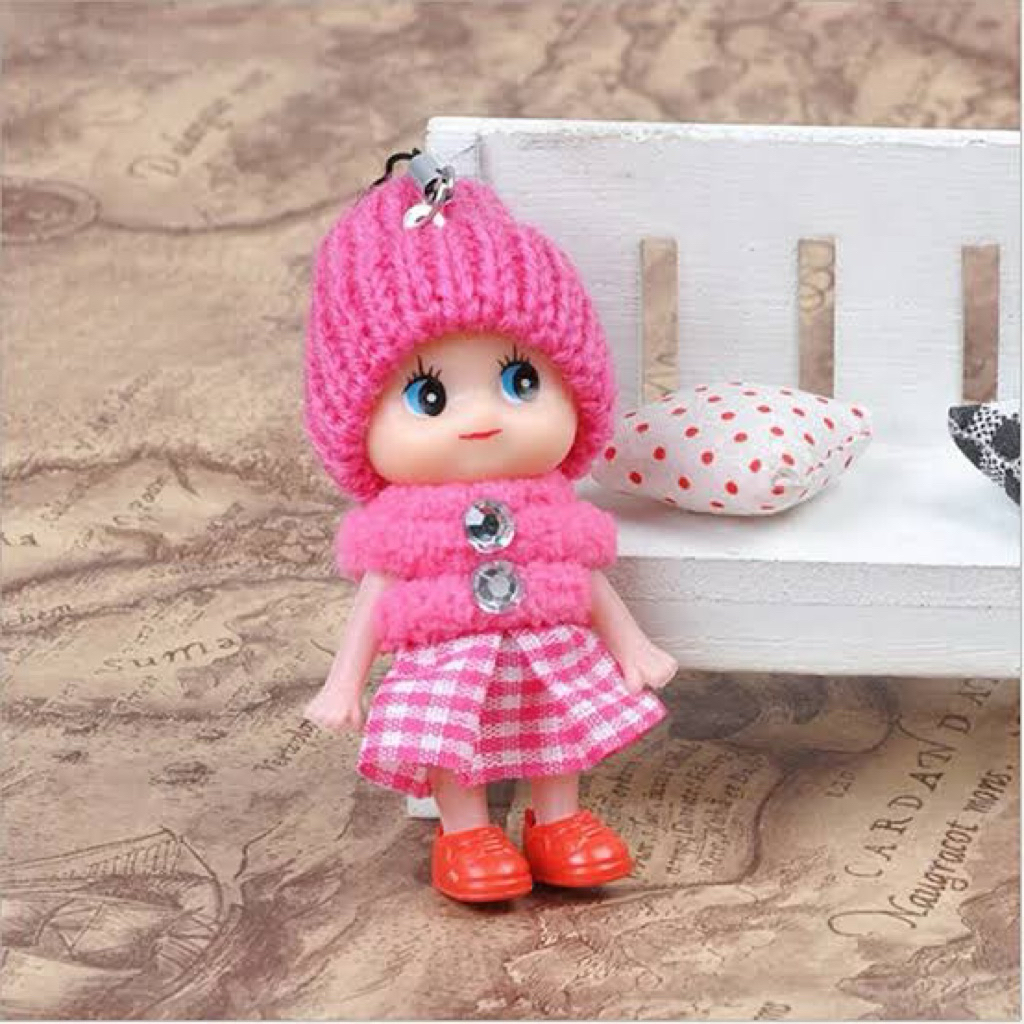 1 Pcs Gantungan Kunci Boneka Ganci Barbie
