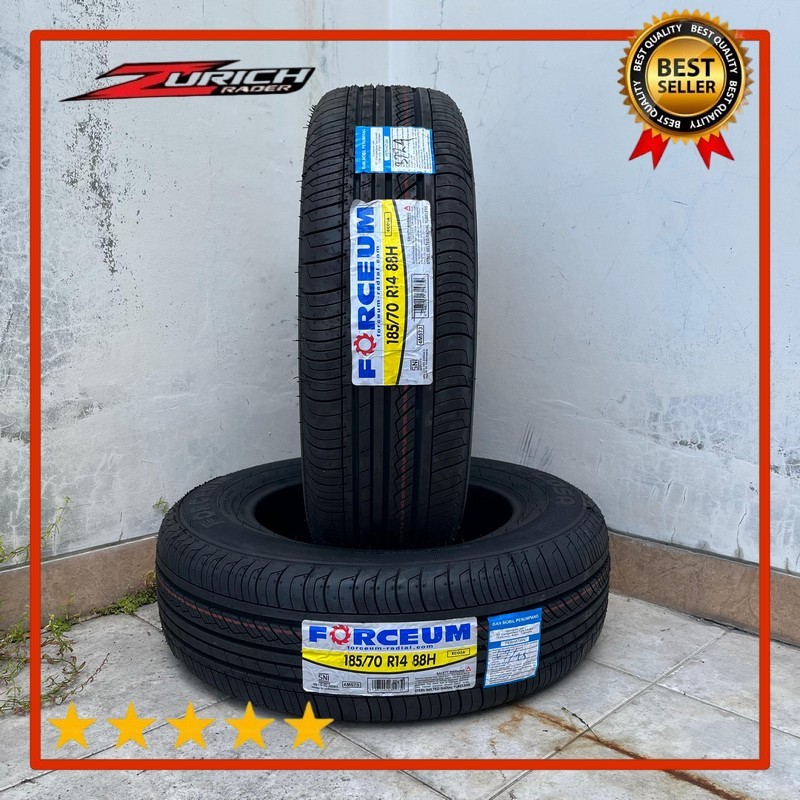Ban Mobil 185 70 R14 Merek Forceum Ecosa Ukuran 185/70 R14 Tubles