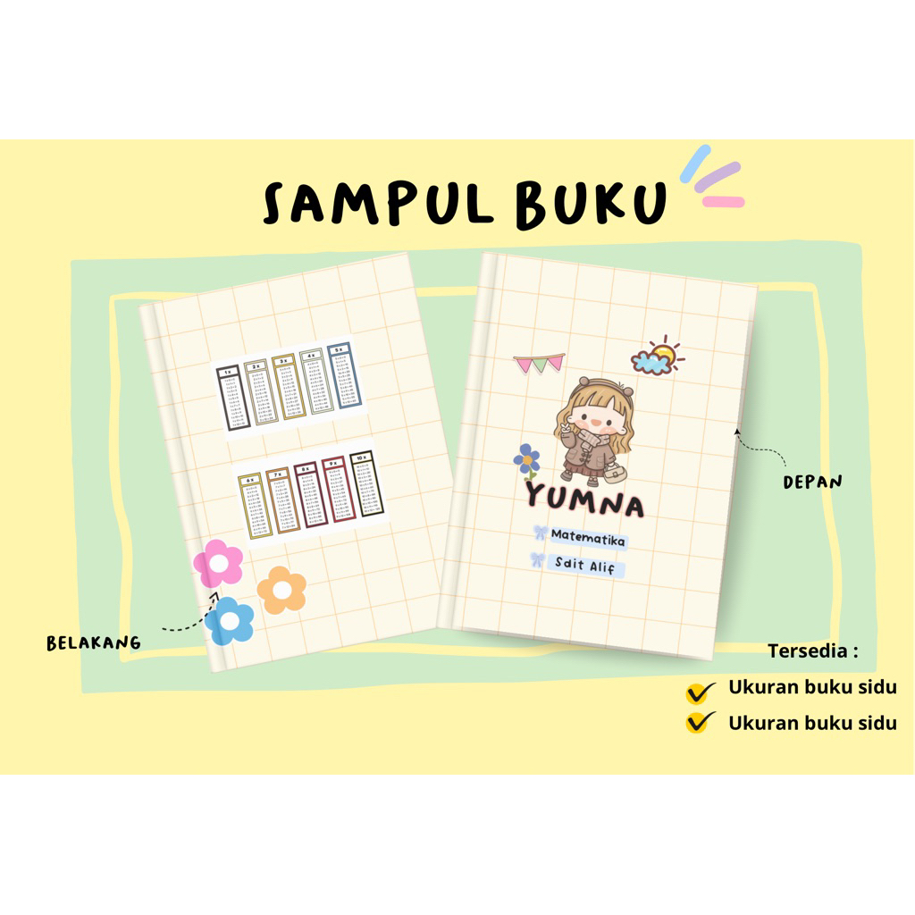 

Sampul buku Sidu dan Bigboss Costum nama Kuromi Sanrio Dinosaurus Lucu