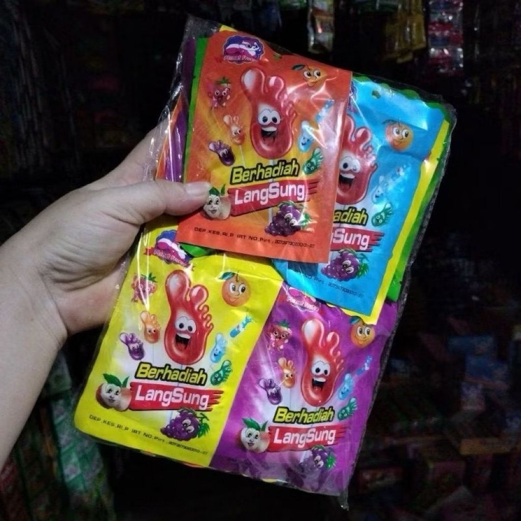 

permen kaki isi 20 pcs
