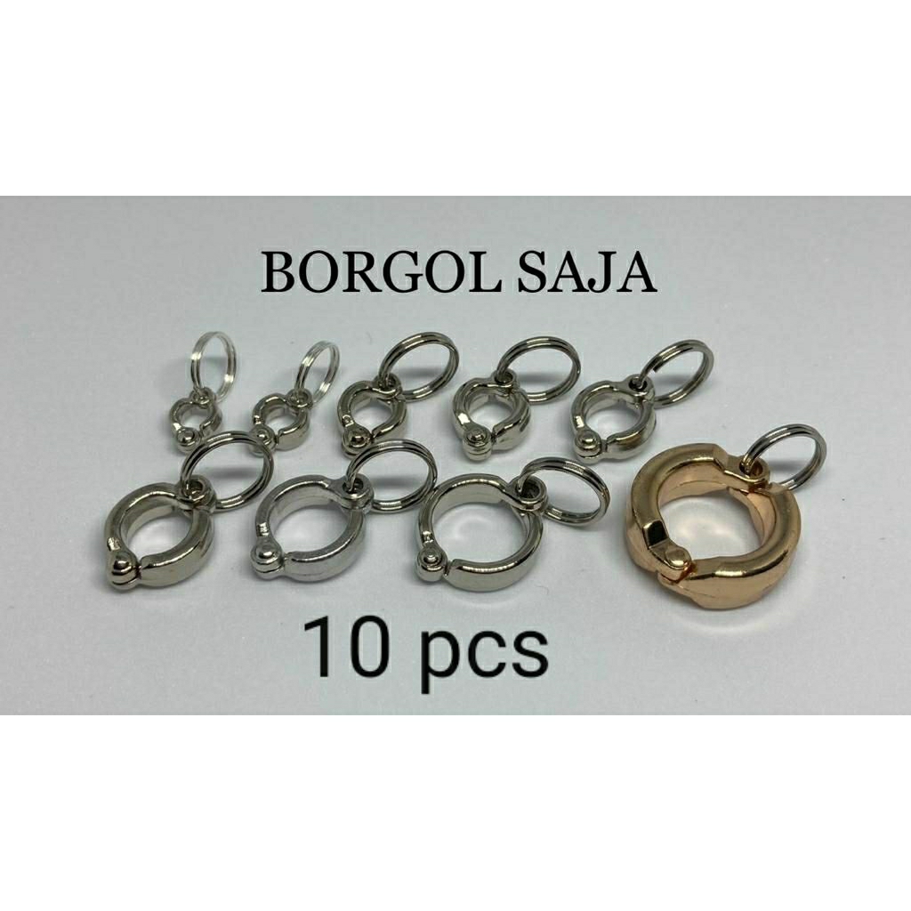 Ring Borgol Burung (10pcs) untuk lovebird parkit jalak derkuku perkutut falk parkit australia nuri p