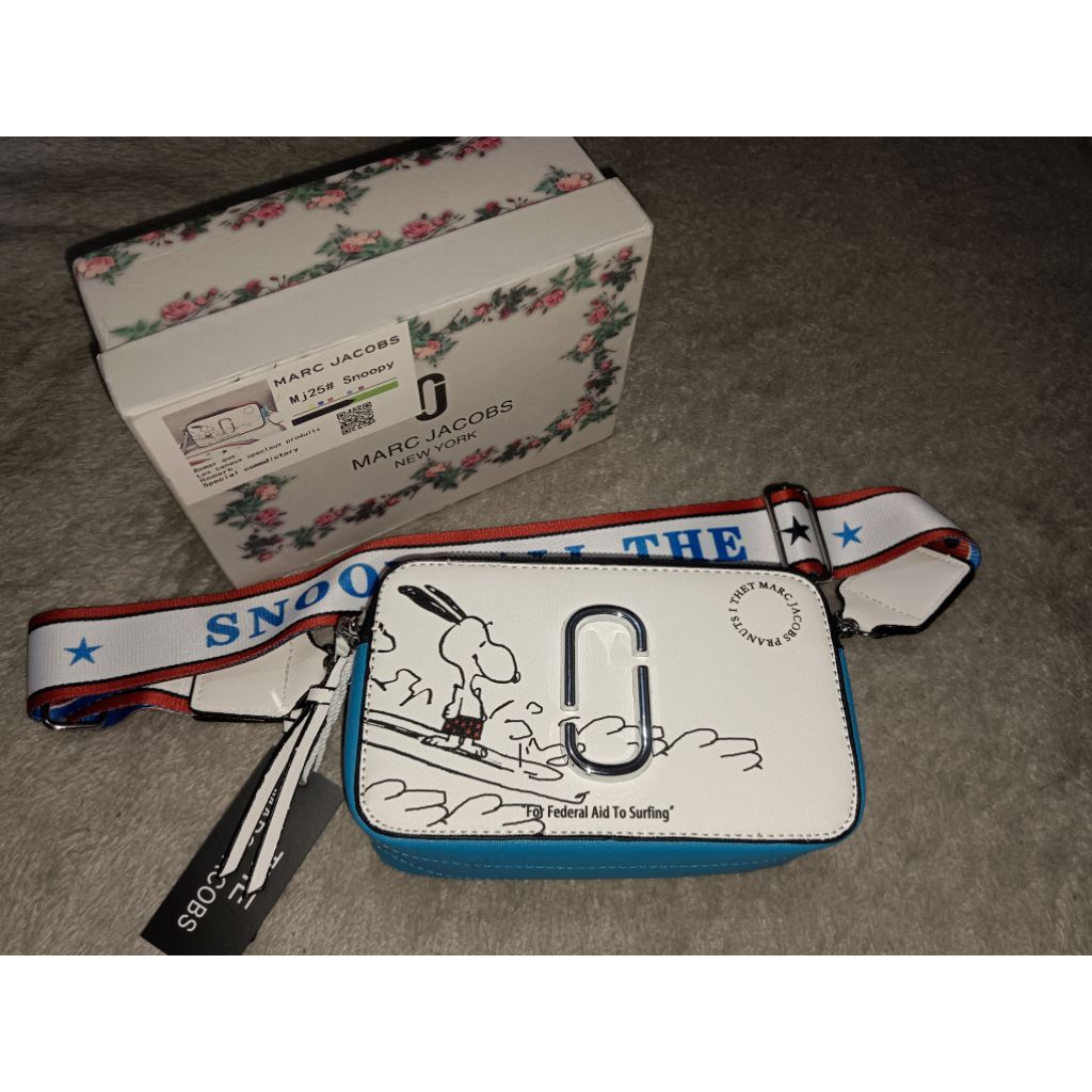 NEW MJ Camera Bag Snoopy White MJ25#