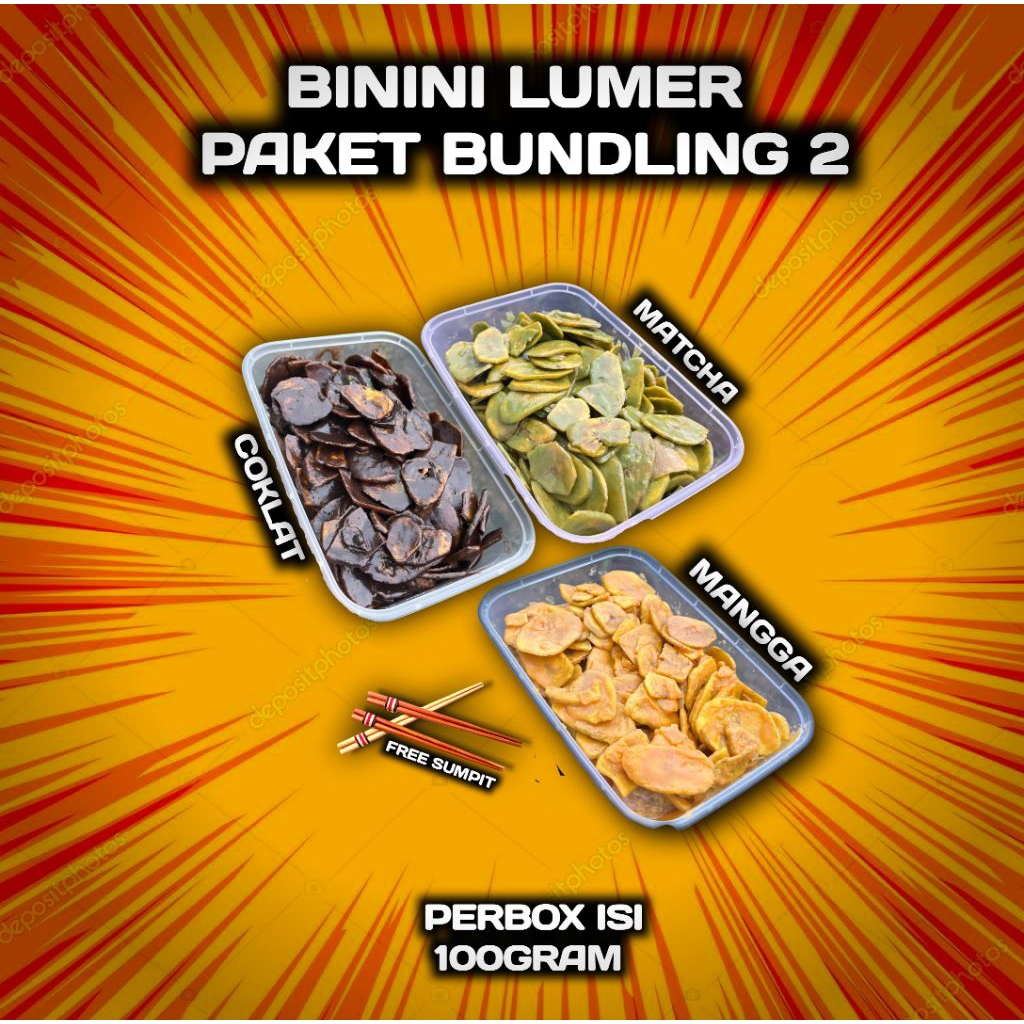 

KERIPIK PISANG LUMER PAKET BUNDLING 2 - BININI