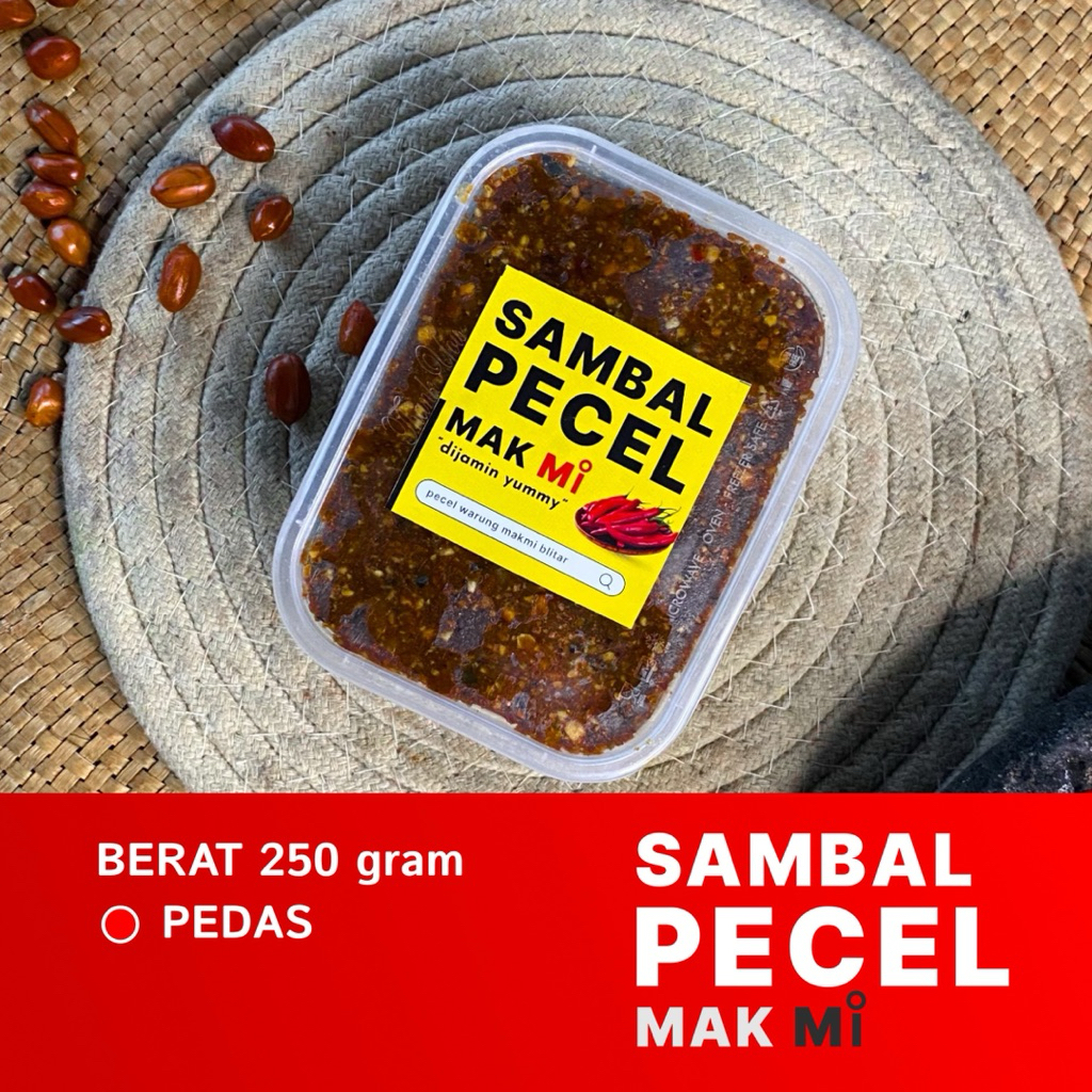 

Sambel Pecel Pedas Khas Blitar Kemasan 250g Warung Mak Mi