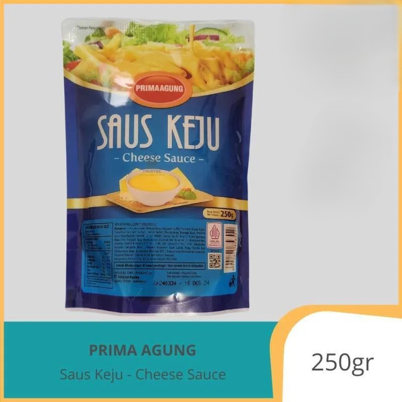

Prima Agung Saus Keju 500gram