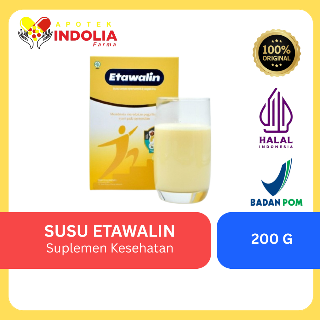 

Susu Etawalin 200g – Susu Kambing Etawa + Herbal – Pegal Linu & Sendi