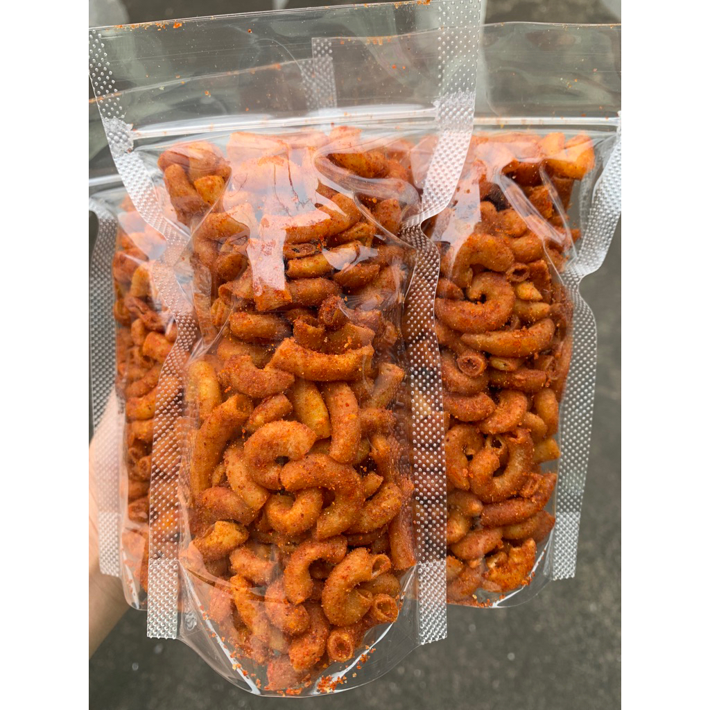 

Makaroni Bantet 250gr Pedas Daun Jeruk