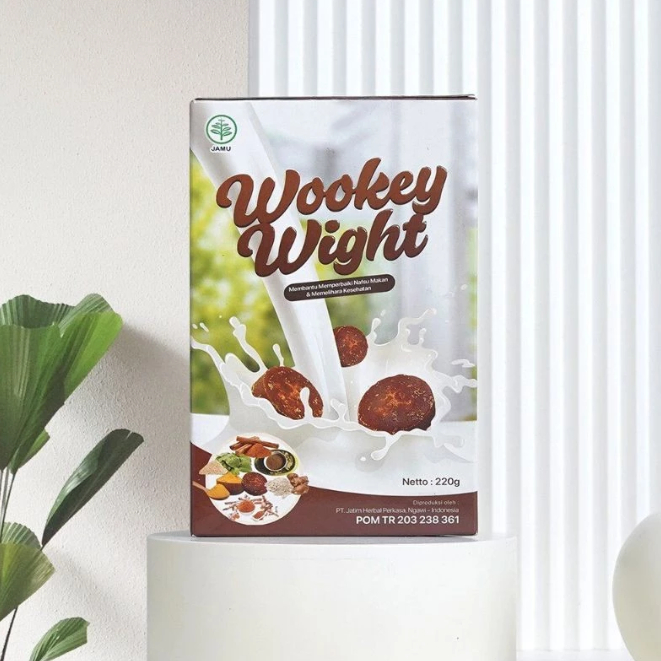 

1 BOX PROMO TERMURAH!!! Wookey Weight Susu Penmabah BB/Susu Full Nutrisi Herbal Alami