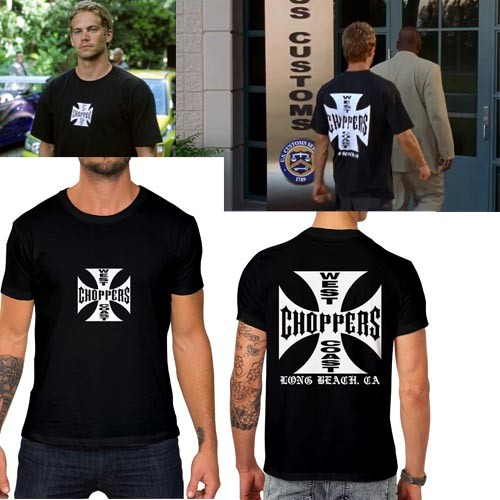 CHOPPERS TSHIRT BIG LOGO KAOS  PRIA CASUAL CHOPPERS STYLE