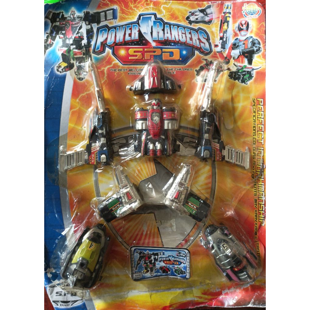 megazord power rangers SPd kws