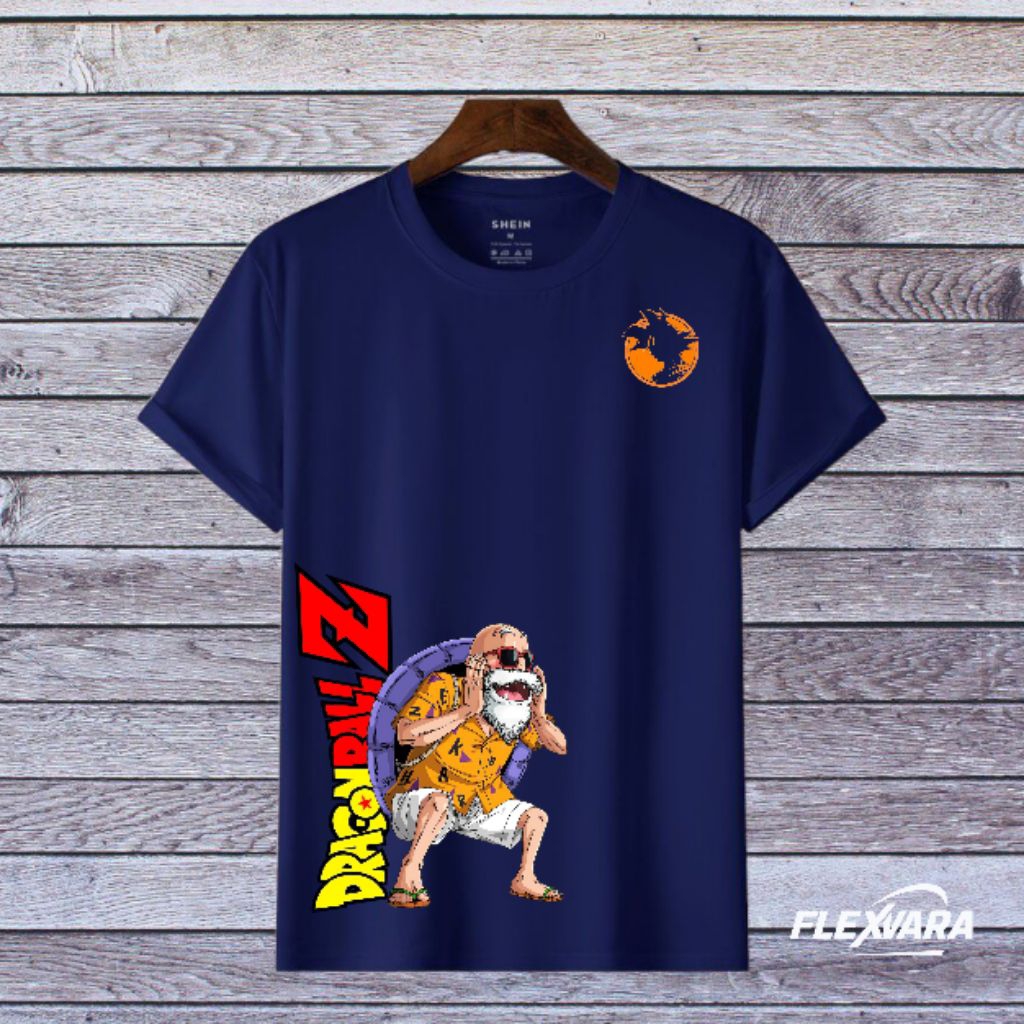 baju kaos dragonball pria/wanita  - KAOS DISTRO UNISEX - ANIME DRAGON BALL Z JIN KURA KURA desain 1